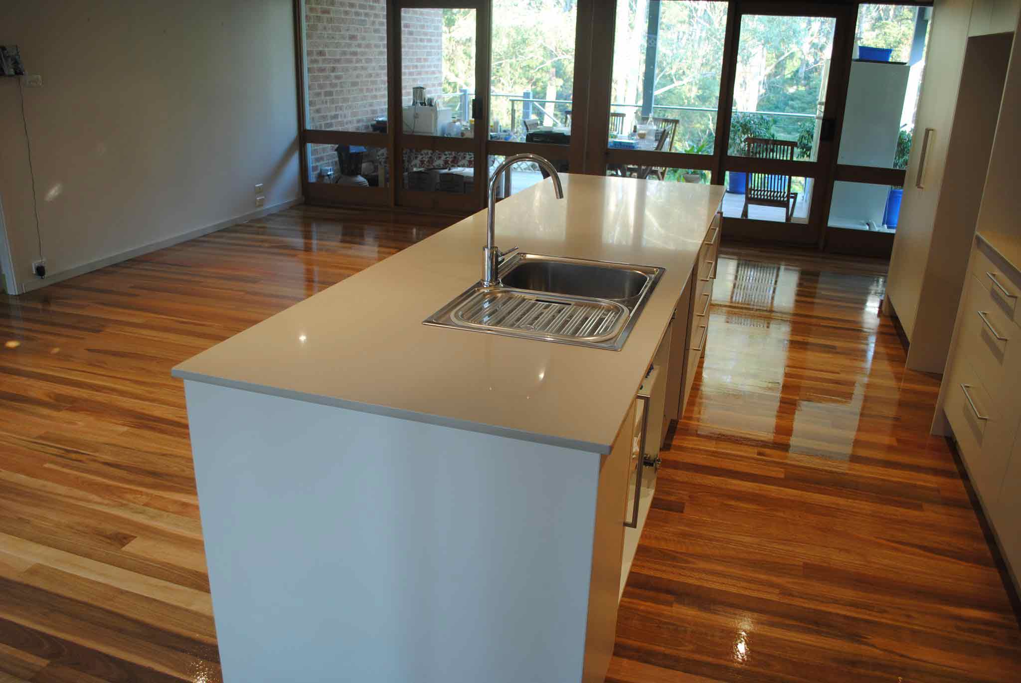 Modern Kitchen Timber Floor